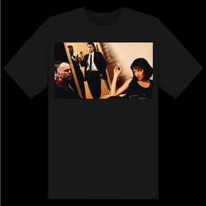 Pulp Fiction graphic black tee. 🖤